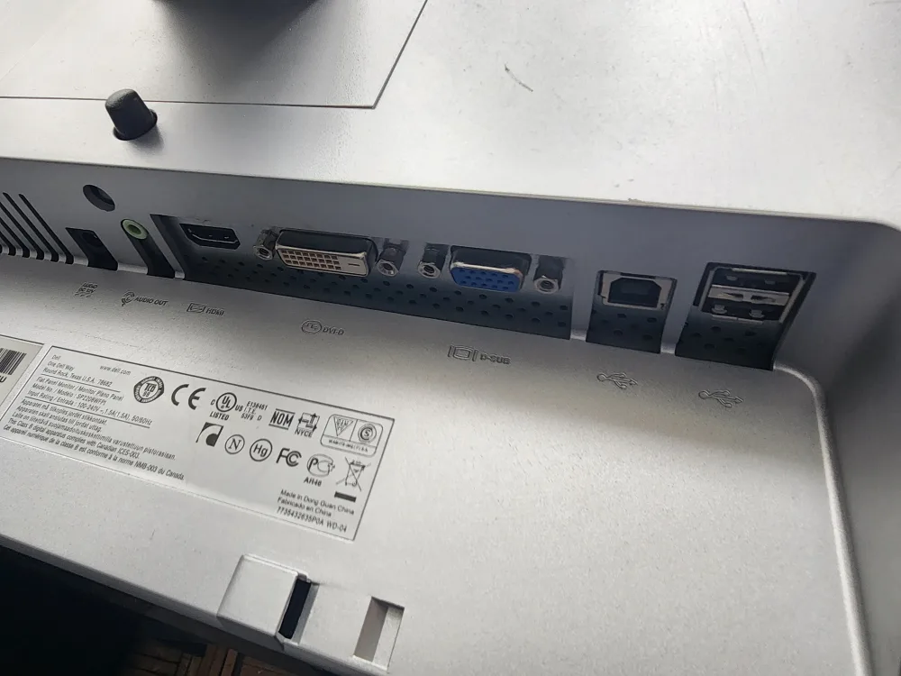 Dell 22" LCD Monitor - SP2208WFPt image indicator(4)