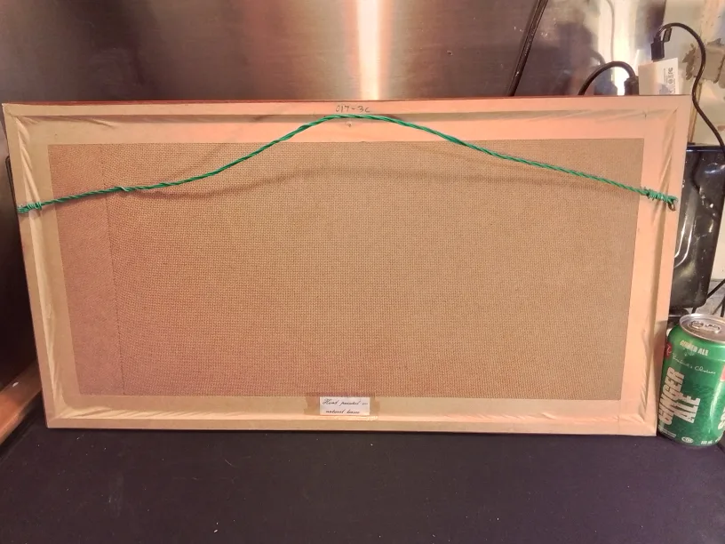 Graceful Mallard' Ducks Alighting Oil Painting On Leaves image indicator(8)