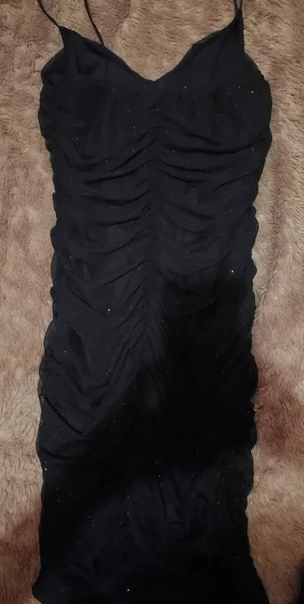 Black starry dress size M image indicator(4)