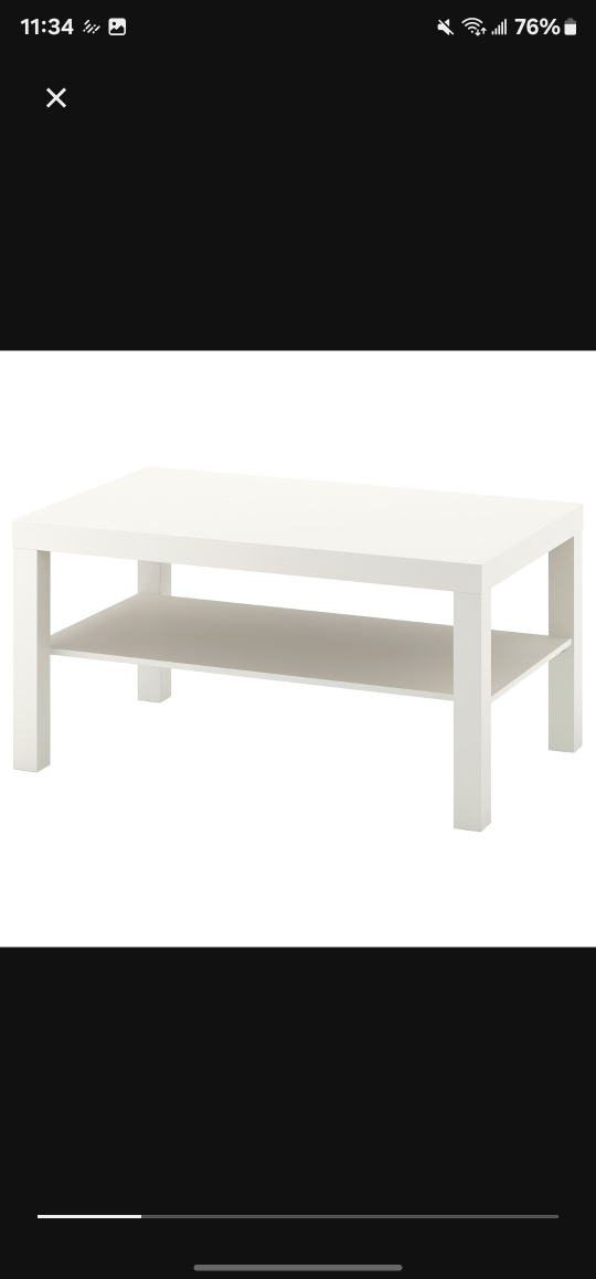 IKEA Lack Coffee Table - White - photo 2