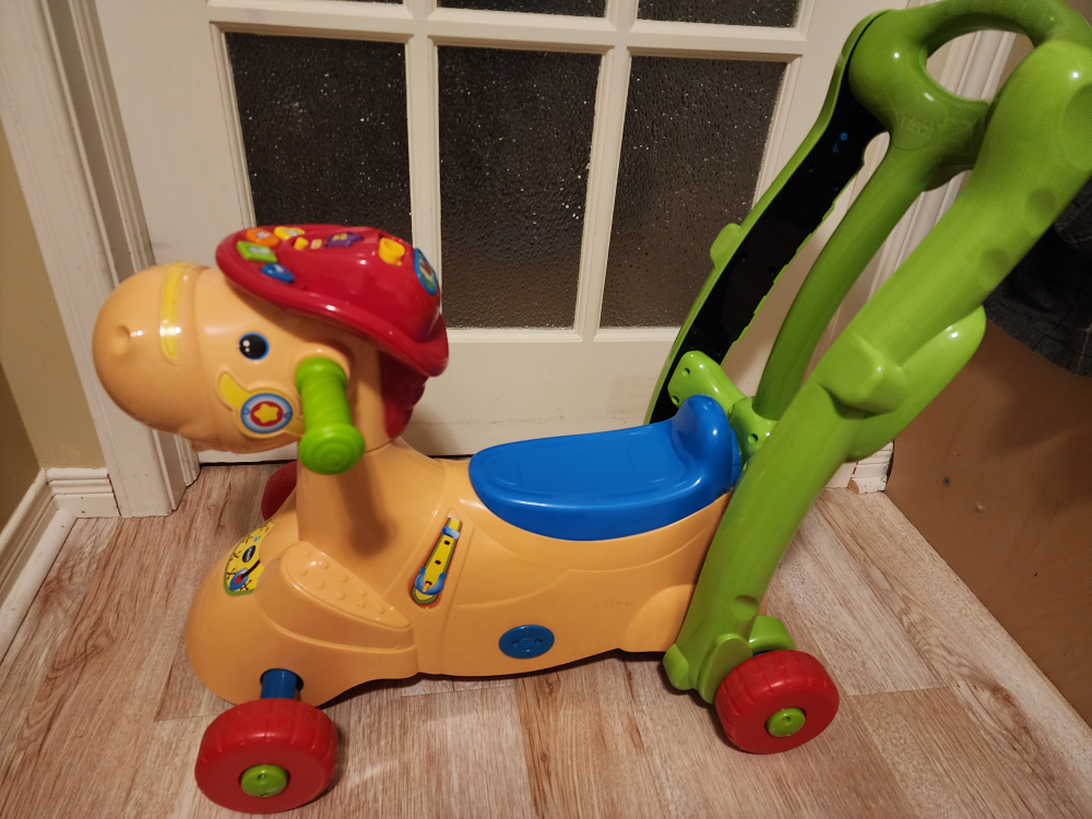 VTech 3-in-1 ride-on, walker, rocker