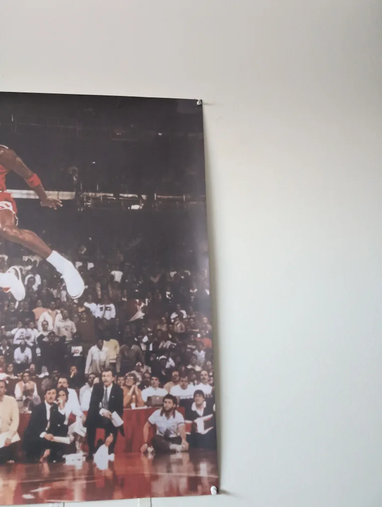 Micheal Jordan free throw dunk poster image indicator(2)