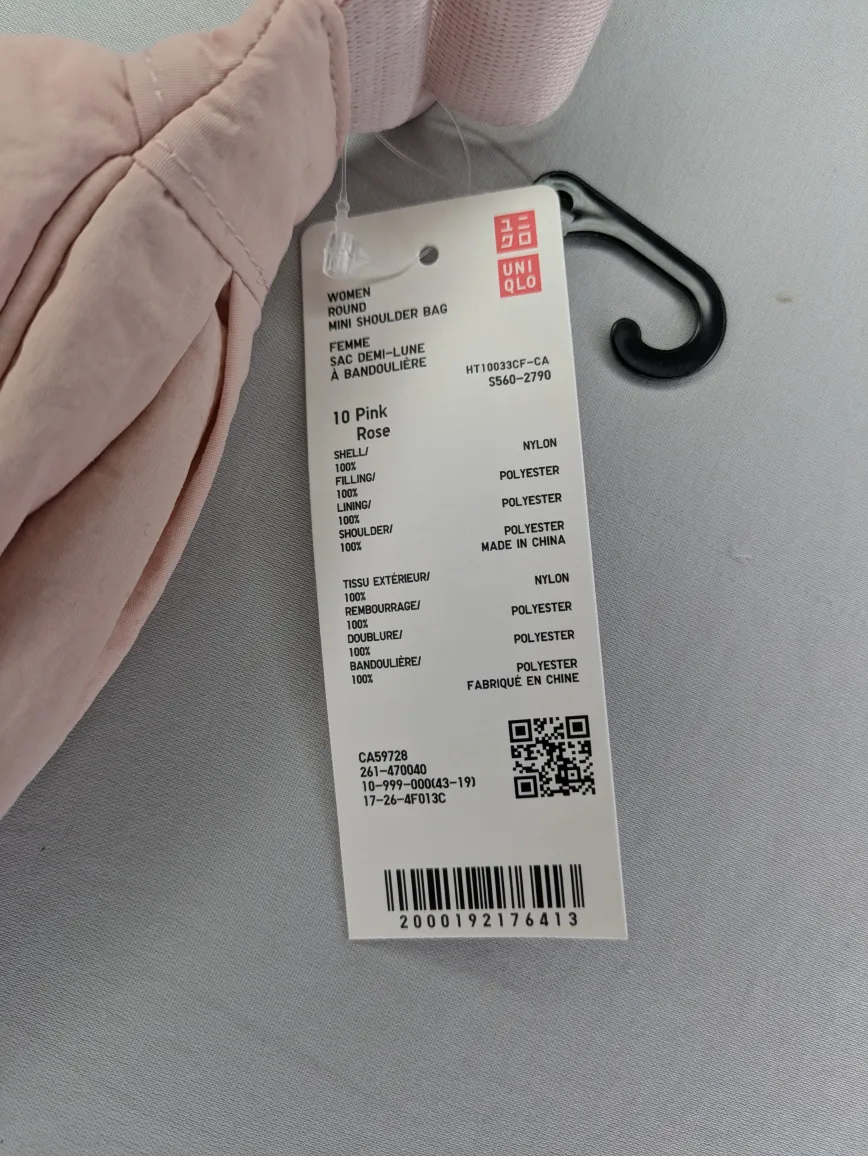 UNIQLO Mini Shoulder Bag - Pink image indicator(2)