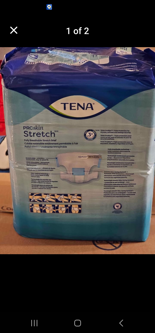 TENA ProSkin Stretch Briefs - Size L/XL - photo 2