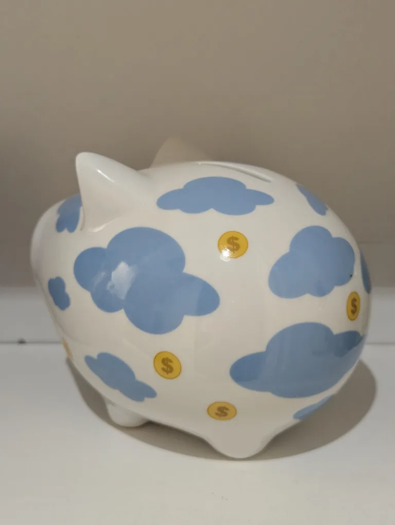 Francfranc porcelain piggy bank image indicator(2)