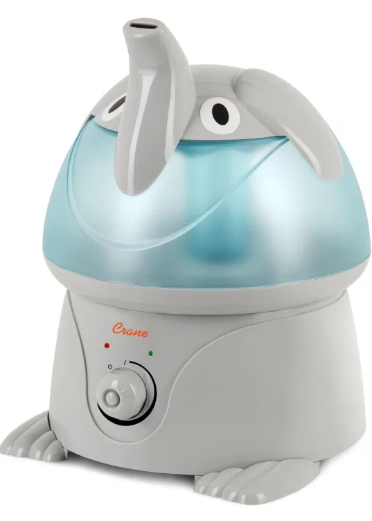 Crane Ultrasonic Adorable Cool Mist Humidifier, Elephant thumbnail