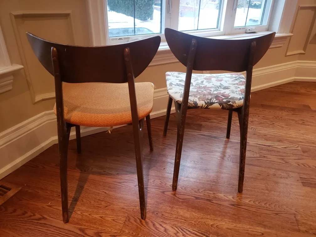 Pair of Vintage Dominion Electrohome Industries Dining Chairs image indicator(2)