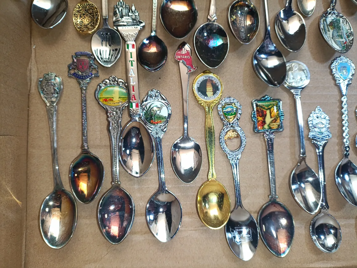Collection of Souvenir Spoons image indicator(10)