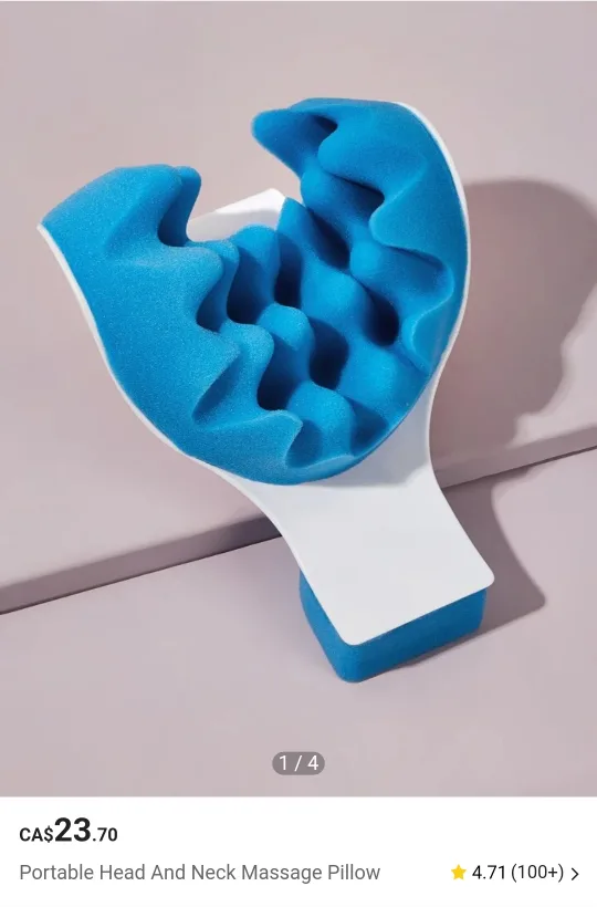 Neck Pain Relief Support Cradle Pillow image indicator(3)