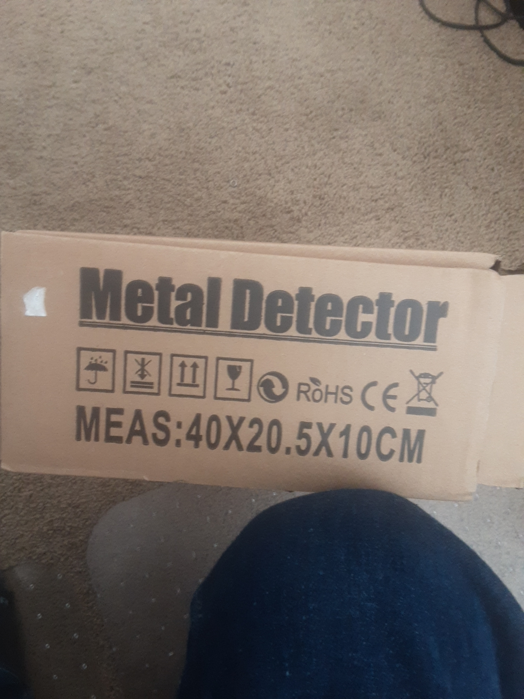 Underground Metal Detector, 4030, head phones and digger - photo 5