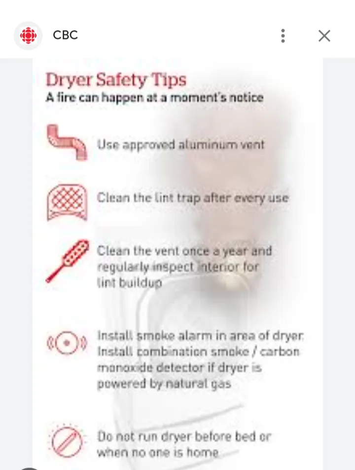 Dryer vent  cleaning image indicator(4)