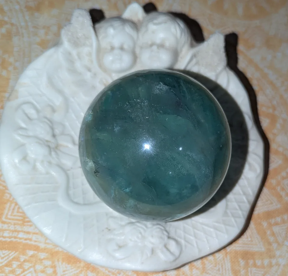 Green Fluorite Sphere image indicator(2)
