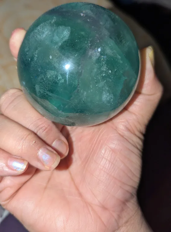 Green Fluorite Sphere image indicator(3)