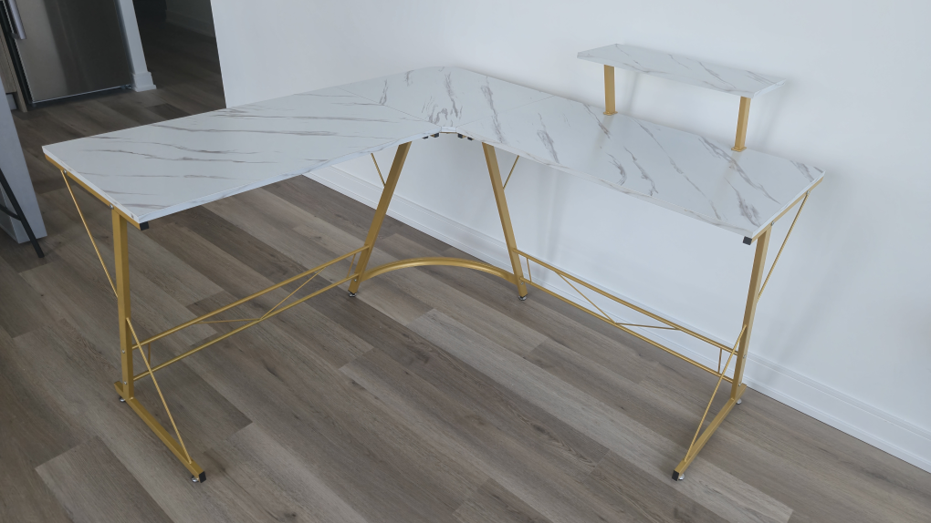 L-shaped office desk - photo 2