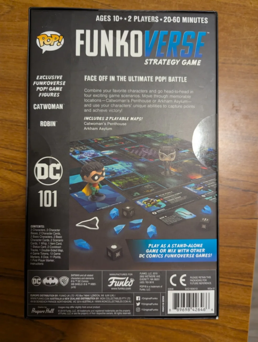 Funkoverse Strategy Game: DC Catwoman and Robin image indicator(2)