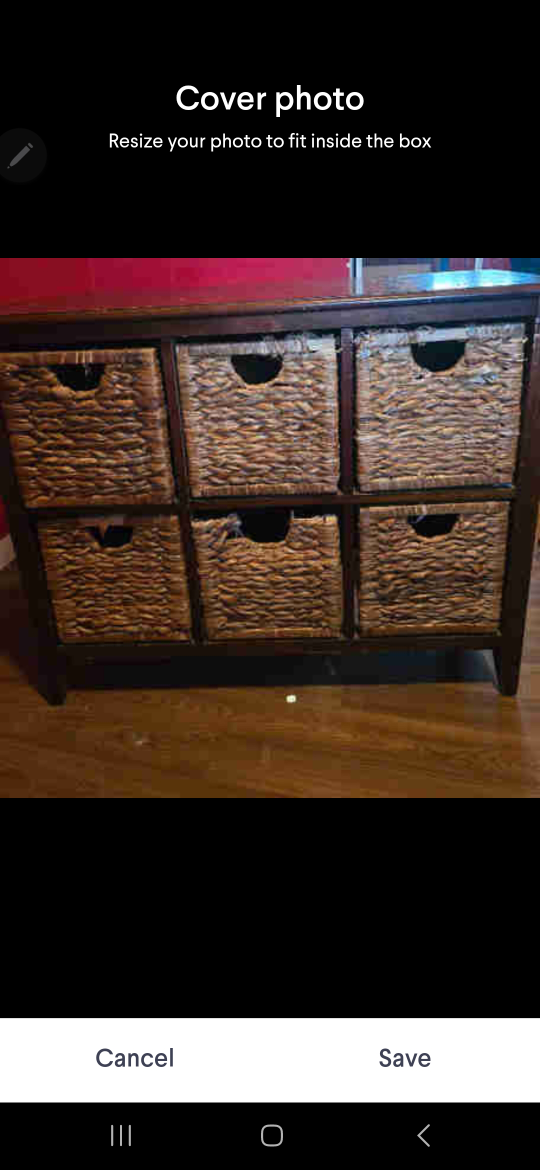 6-Basket Storage Cabinet