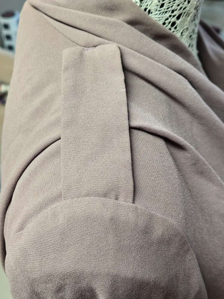 Wilfred mauve wrap tie dress image indicator(3)