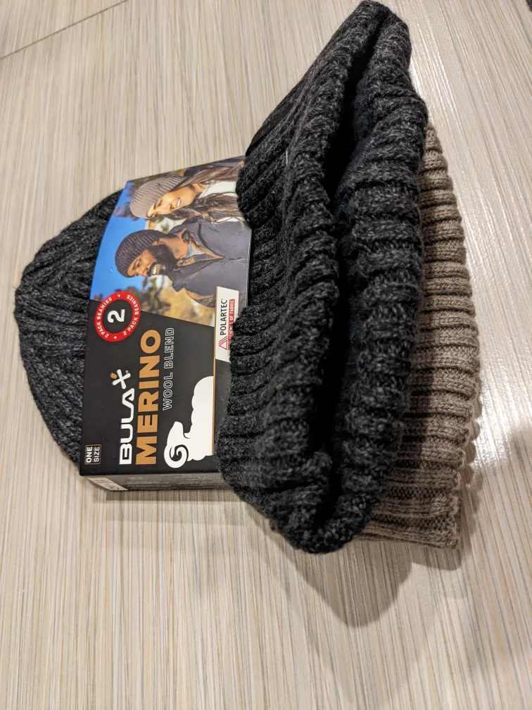 Bula Merino Wool Blend 2 Beanies #DeclutterChallenge #WinWithUs image indicator(2)
