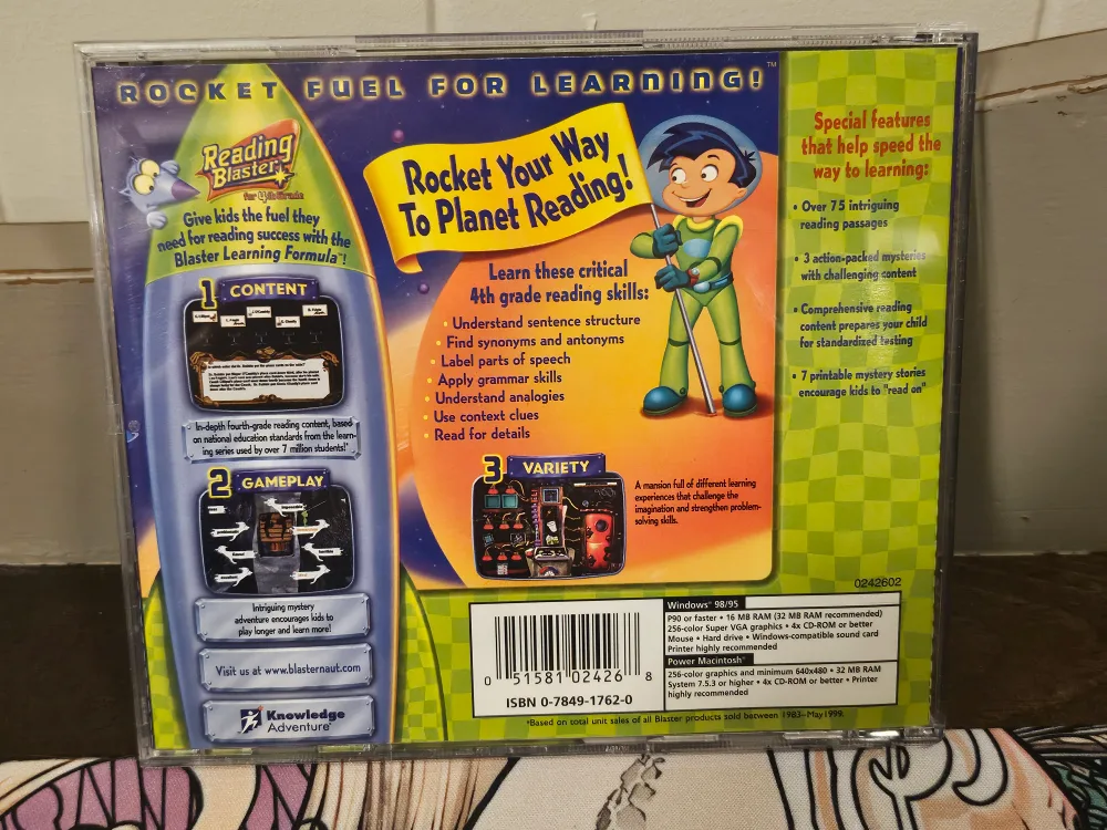 Reading Blaster 4th Grade Educational PC Game image indicator(2)