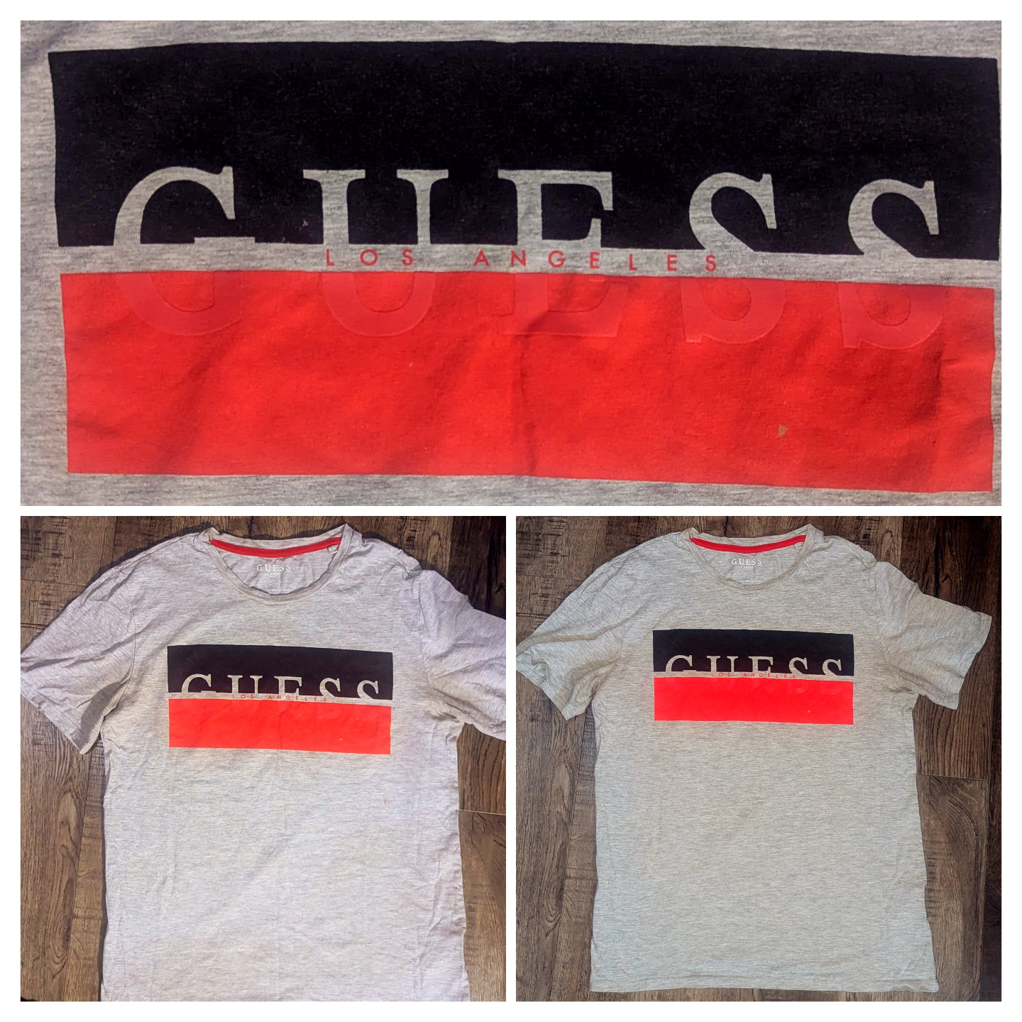 Guess Los Angeles Grey T-Shirt