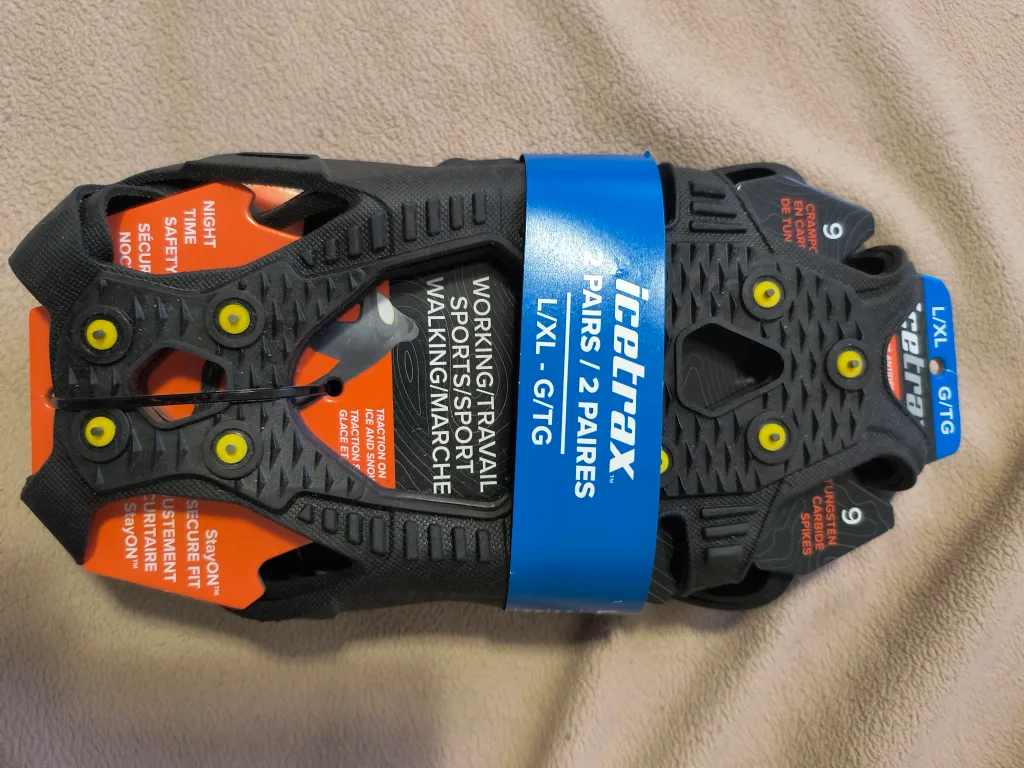 Moving sale: (Costco) Anti-slippery Traction Cleats - 2 Pairs thumbnail