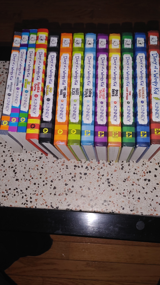 Diary of a Wimpy Kid Books 1-12