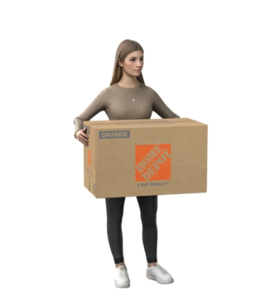 3 Large Home Depot Moving Boxes image indicator(2)