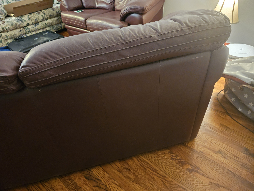 Leather Sofa Set - photo 5
