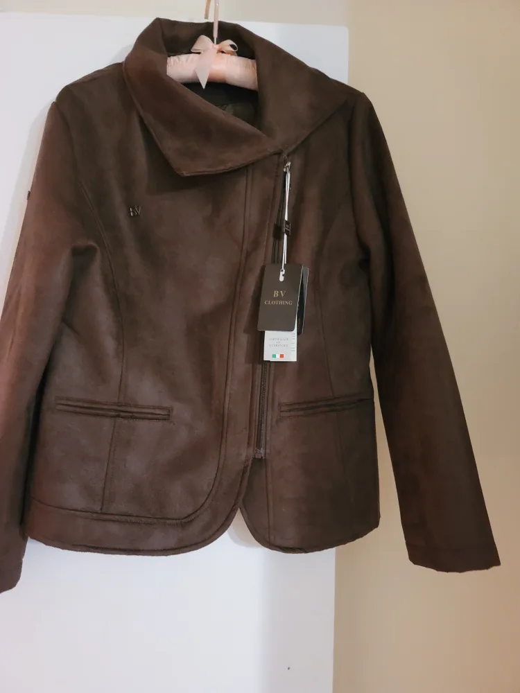 Botega Veneta BV Clothing Brown Suede Jacket image indicator(3)