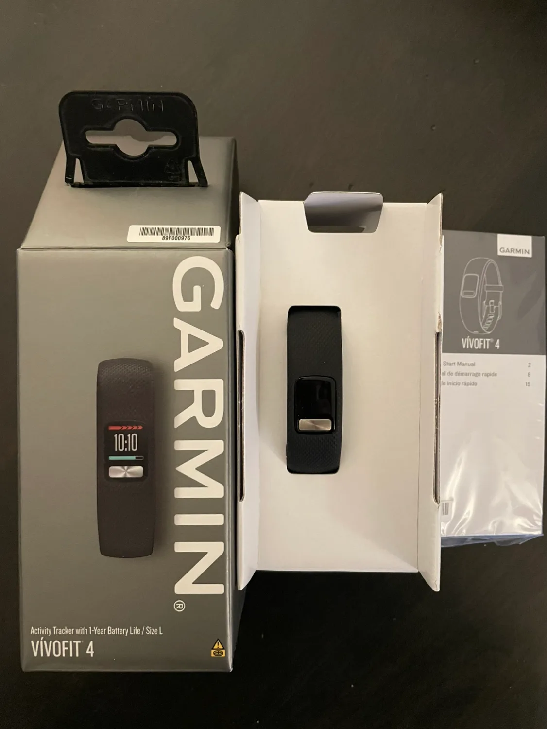 Brand New Garmin Vivofit 4 Activity Tracker - Size Large image indicator(2)