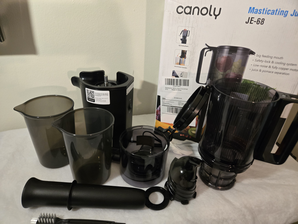 Never Been Used Canoly JE-68 Masticating Juicer - New in Box - photo 3