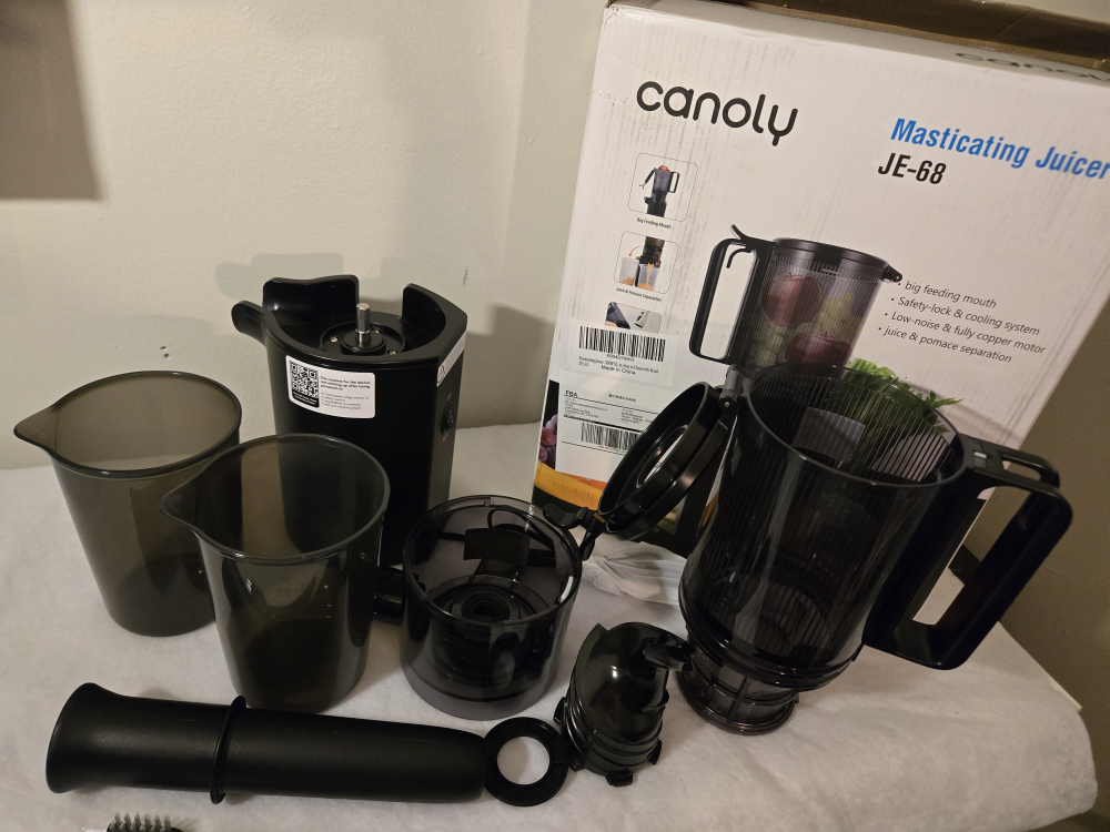 Never Been Used Canoly JE-68 Masticating Juicer - New in Box - photo 4