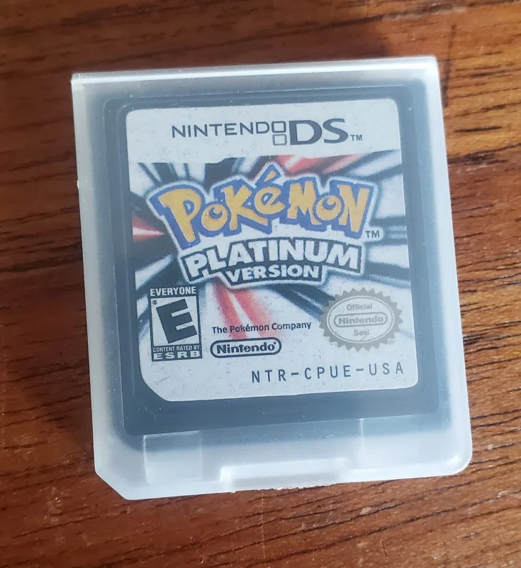 Pokemon Platinum Version Nintendo DS Game Cartridge image indicator(3)