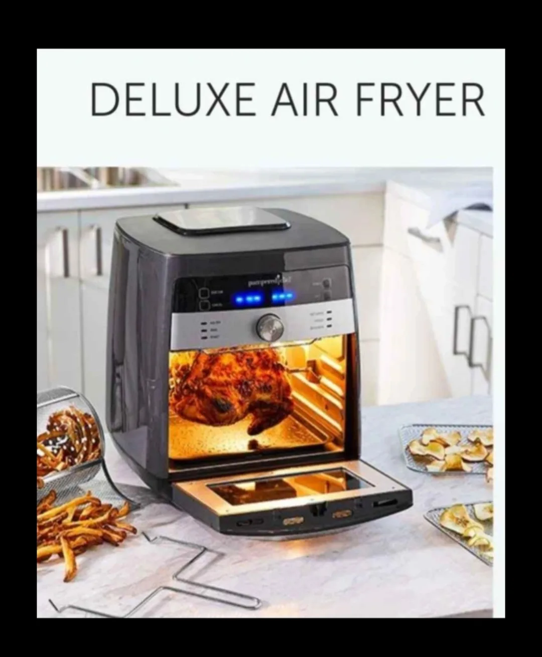 Pampered Chef Deluxe Air Fryer image indicator(8)