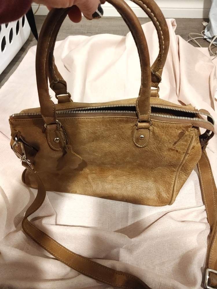 Roots Tan Leather Handbag - photo 2