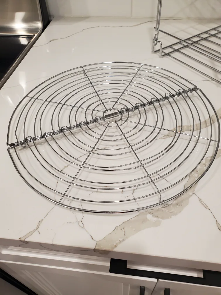 Set of 3 Chrome Wire Cooling Racks image indicator(4)