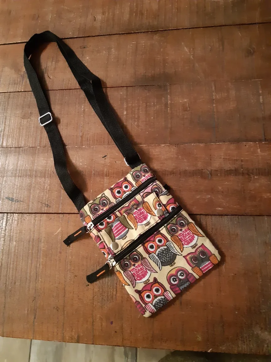 Owl Print crossbody / shoulder bag image indicator(2)