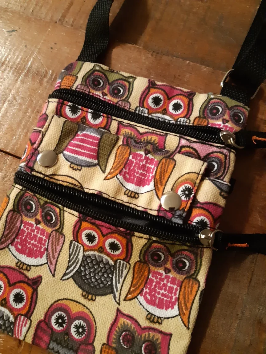 Owl Print crossbody / shoulder bag image indicator(8)