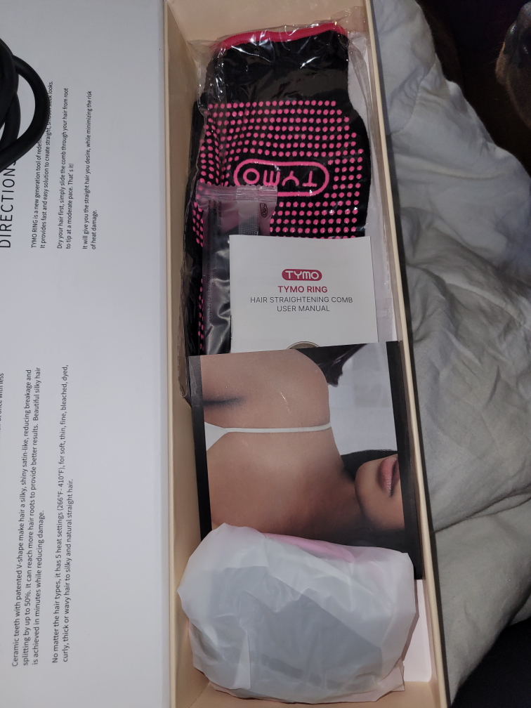 Tymo Ring Hair Straightening Comb - photo 5