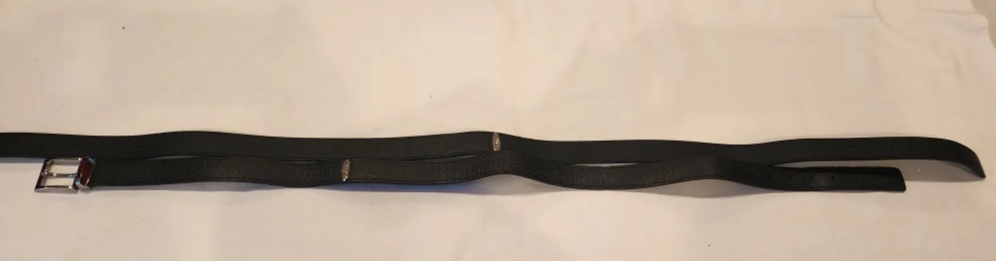 Bush Black Leather Belt image indicator(8)