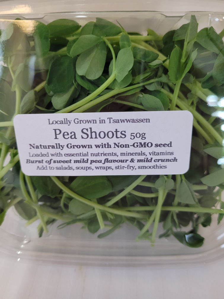 Locally Grown Pea Shoots & Microgreens - photo 2