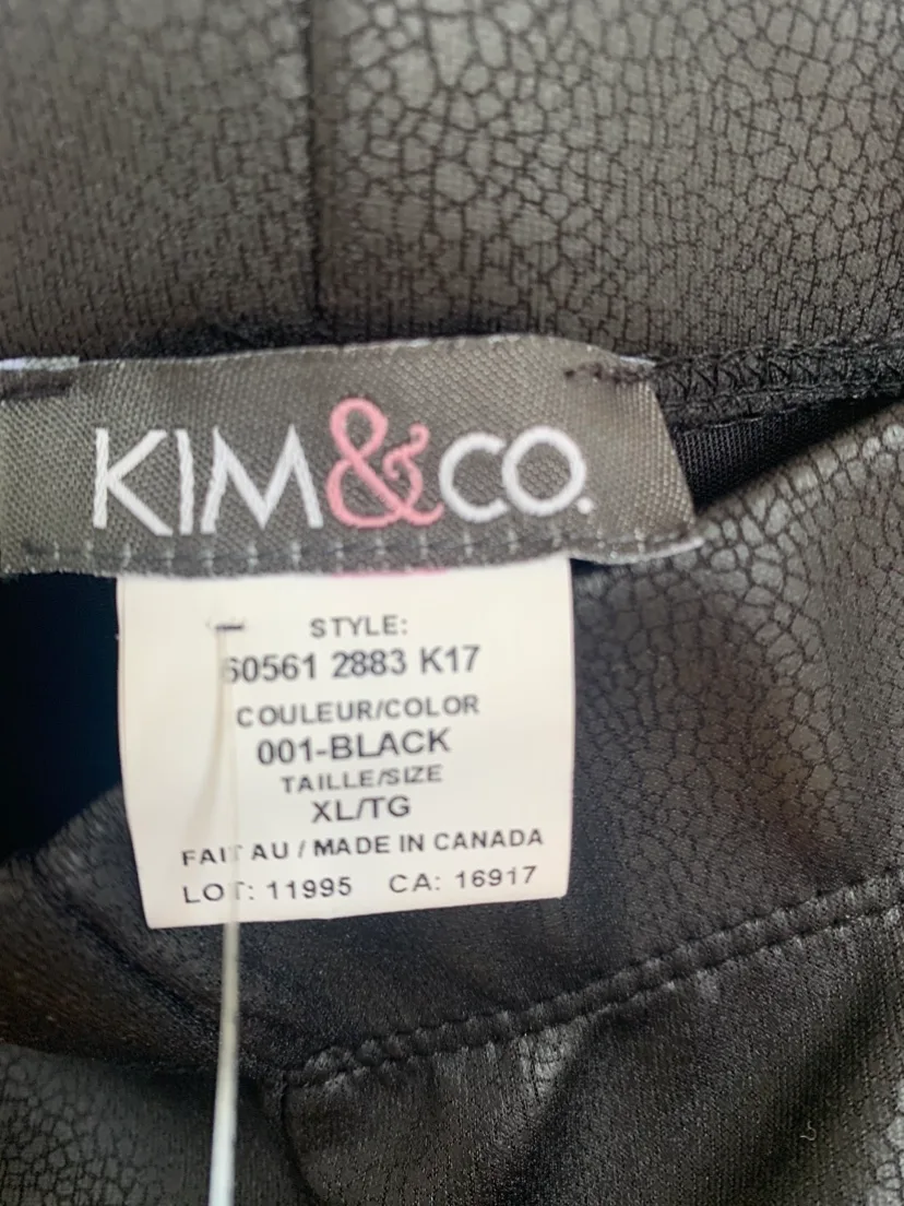 Brand New Kim & Co Ladies Pants, Black XL image indicator(2)