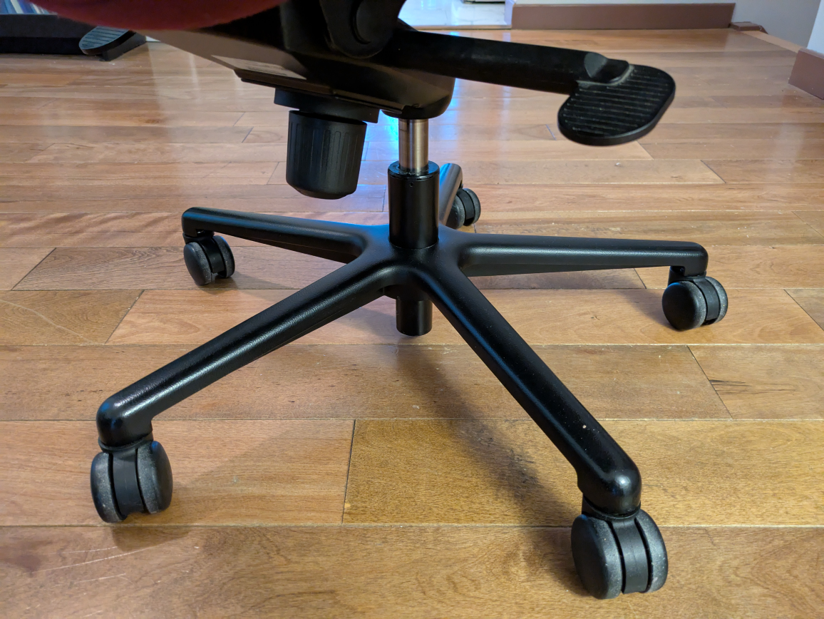 Burgundy Office Chair - photo 3