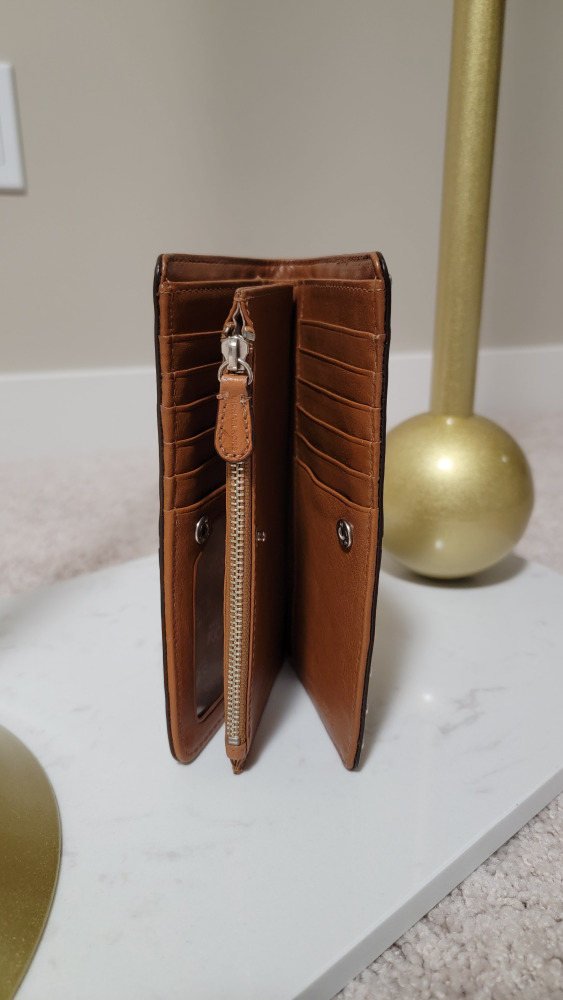 Michael Kors Brown Leather Wallet with Studs - photo 3
