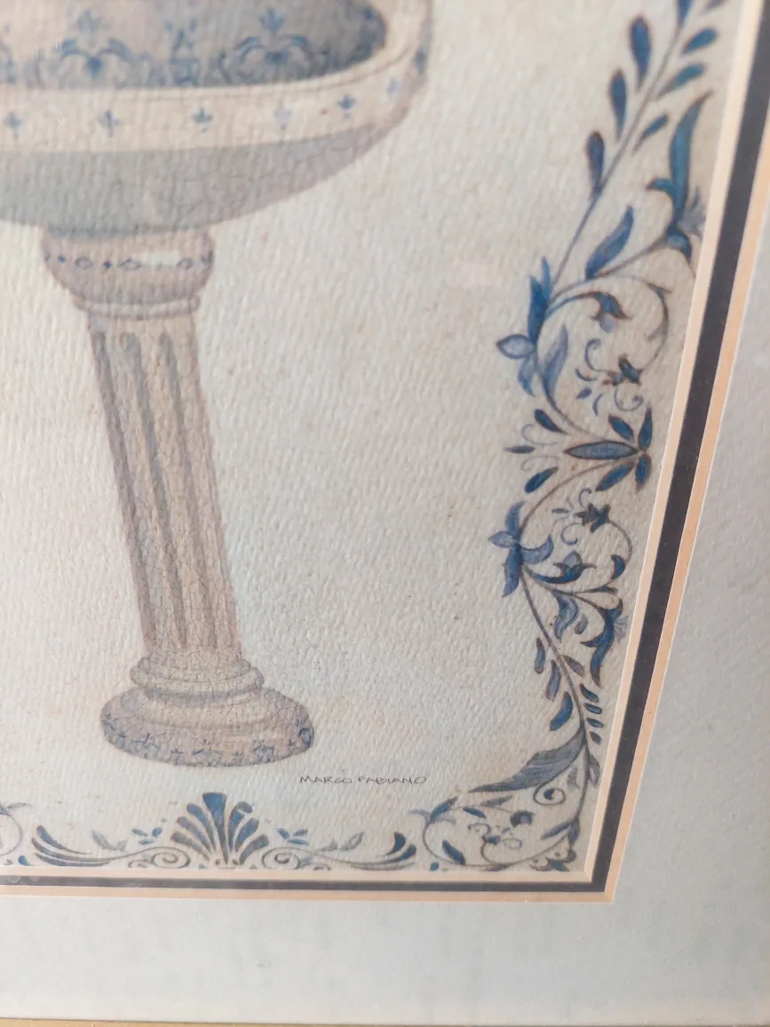 Framed Art Print - Pewter Tub image indicator(4)