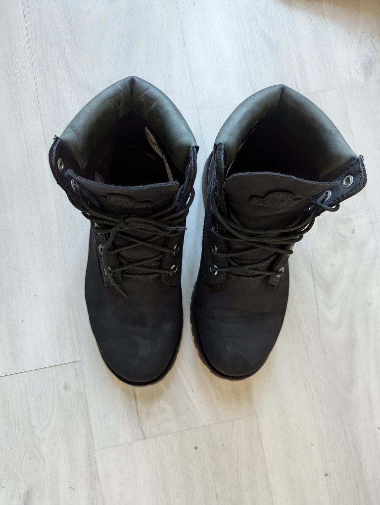 Timberland Black Leather Boots - photo 2