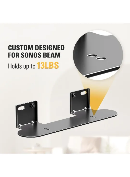 Soundbar Mount for Sonos Beam - Compatible with Most TV Mounts image indicator(4)