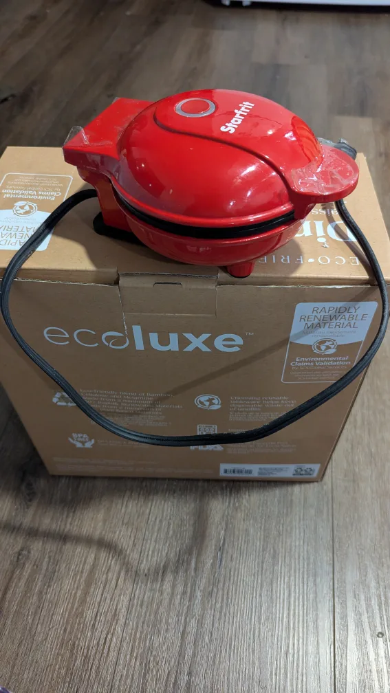 Starfrit Mini Waffle Maker image indicator(3)