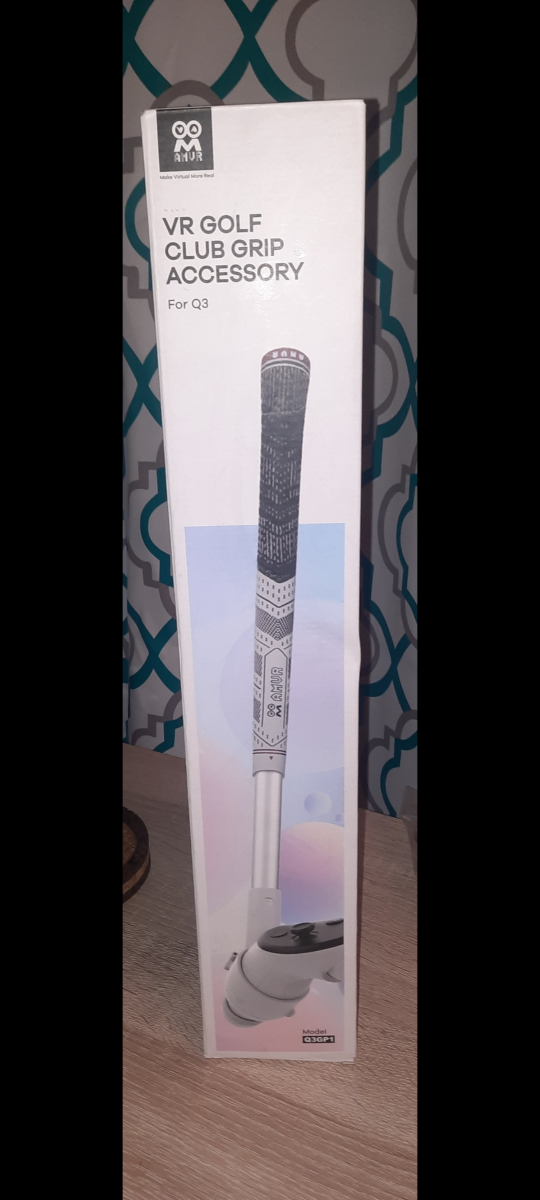 VR Golf Club Grip Accessory for Quest 3
