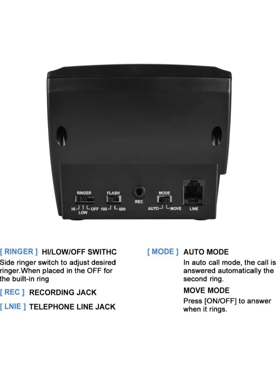 Call Center Dial Pad Headset Telephone System image indicator(4)